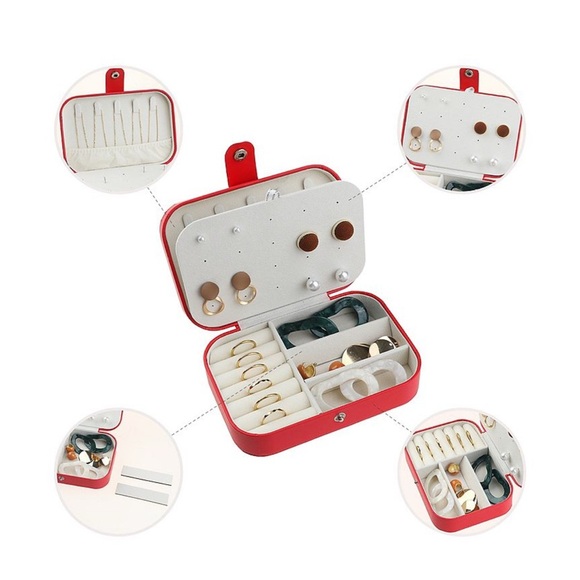 Pink Jewelry Organizer Box - Picture 4 of 8